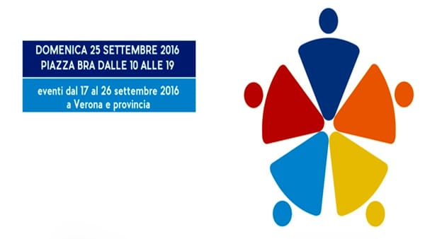 Festa del volontariato: domenica 25 settembre in Piazza Bra la 16ª Edizione