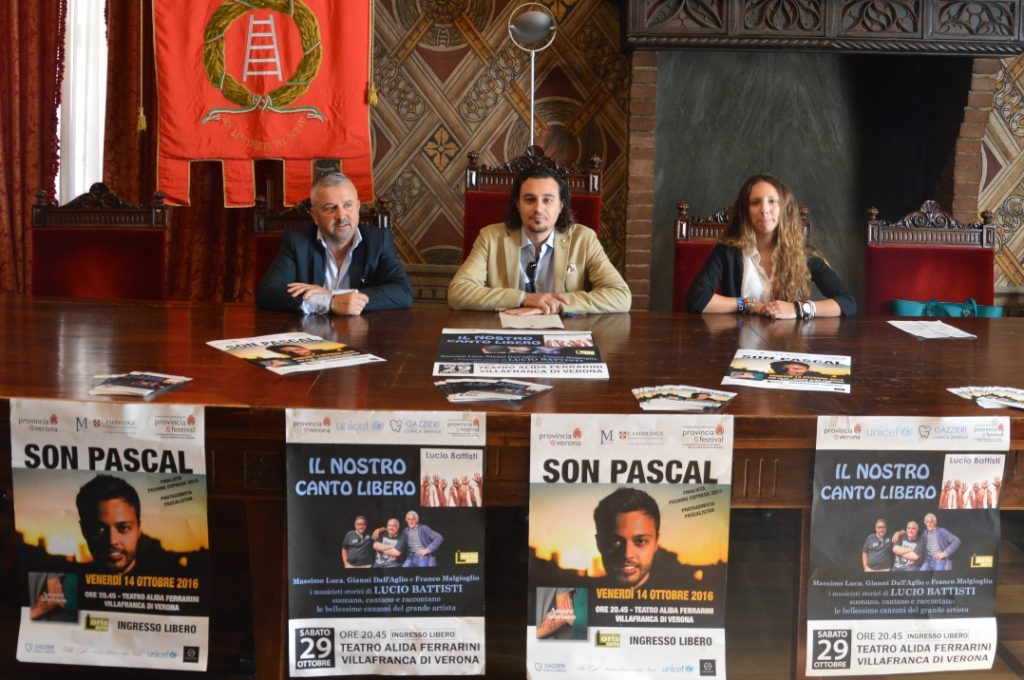 Villafranca – Al teatro Alida Ferrarini Son Pascal e Il nostro canto libero