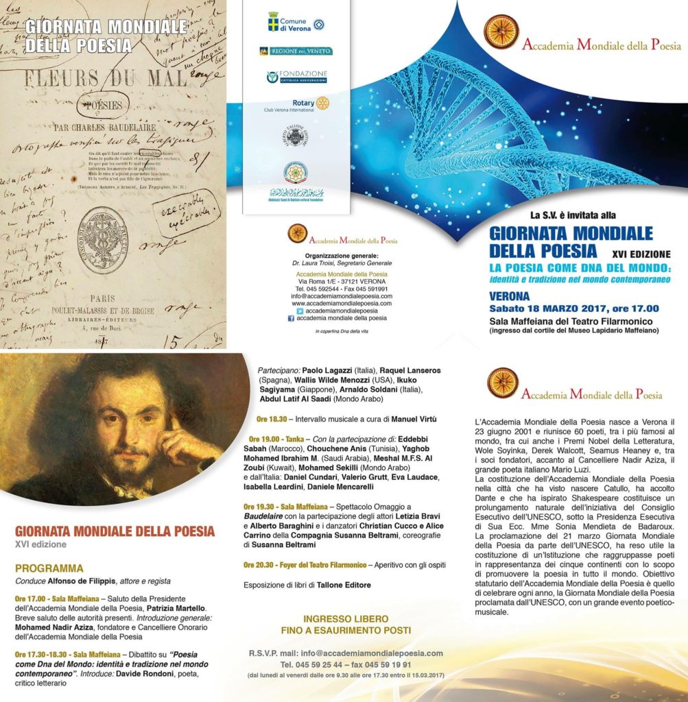 Giornata Mondiale della poesia
