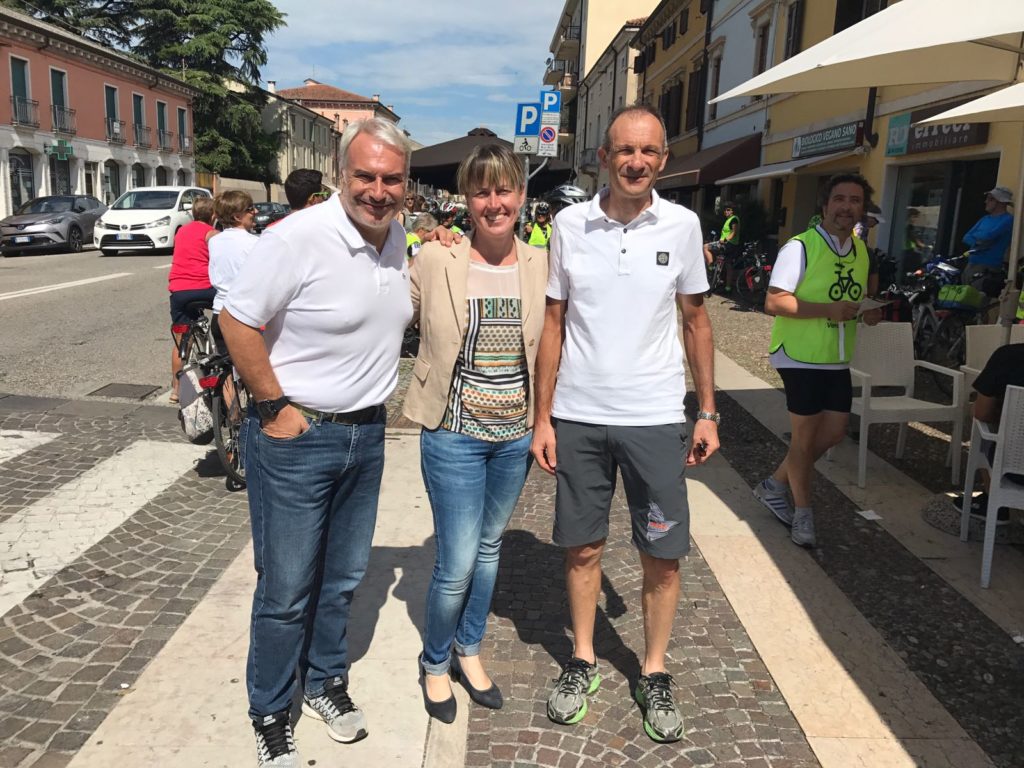 Debutto a Villafranca del Treno-Bici, Venezia-Verona-Mantova
