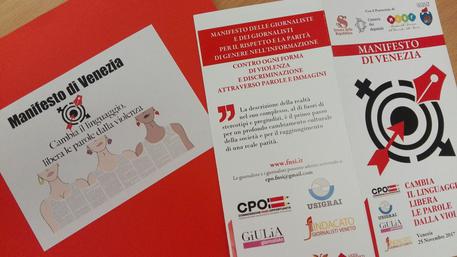 Violenza Donne, varato Manifesto Venezia