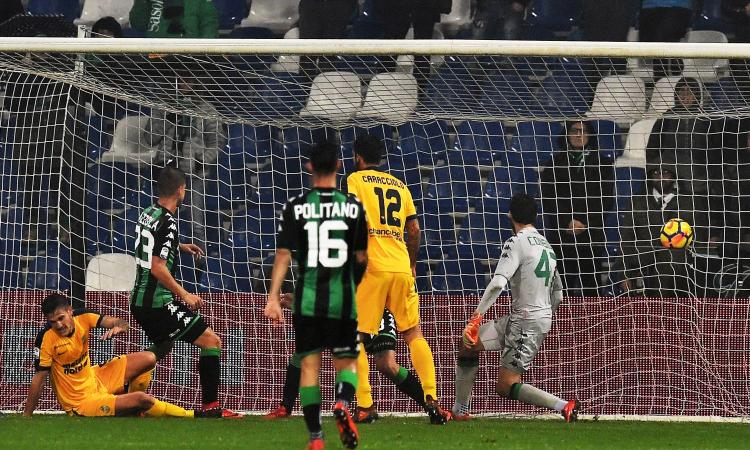 NEL GIORNO PiU’ DIFFICILE IL VERONA RISORGE : 2-0 AL SASSUOLO