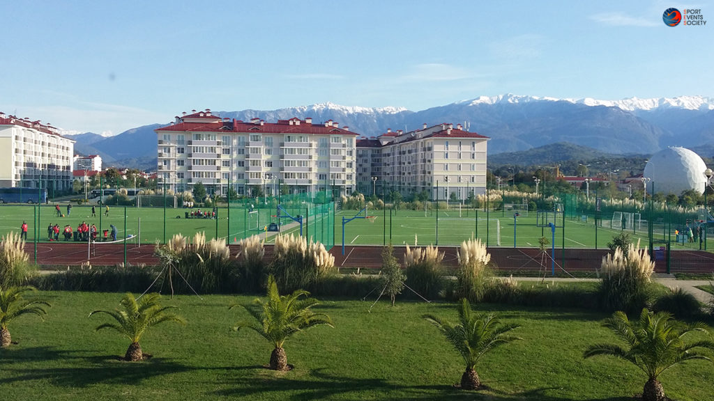Il villaggio olimpico di Soči si tinge di gialloblù!