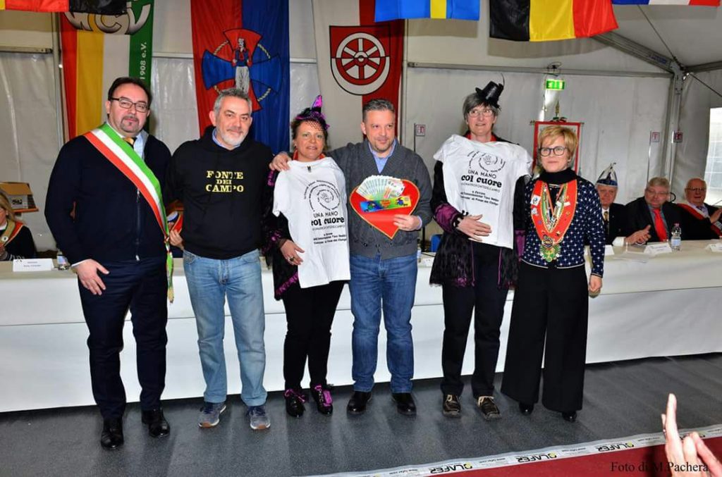 Dalla città gemellata di Weiler, un contributo di quasi duemila euro per Fonte del Campo