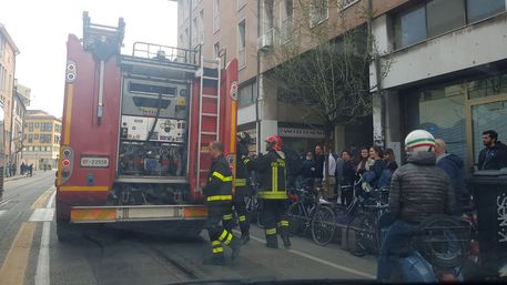 Incendio bar universitari,paura a Padova