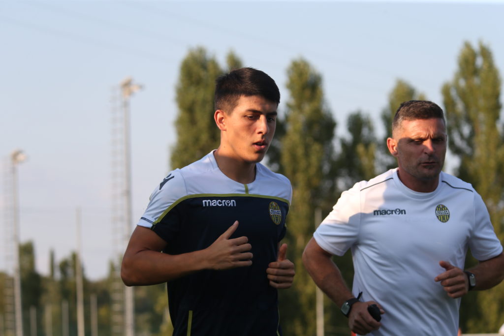 Primo allenamento per Colombatto