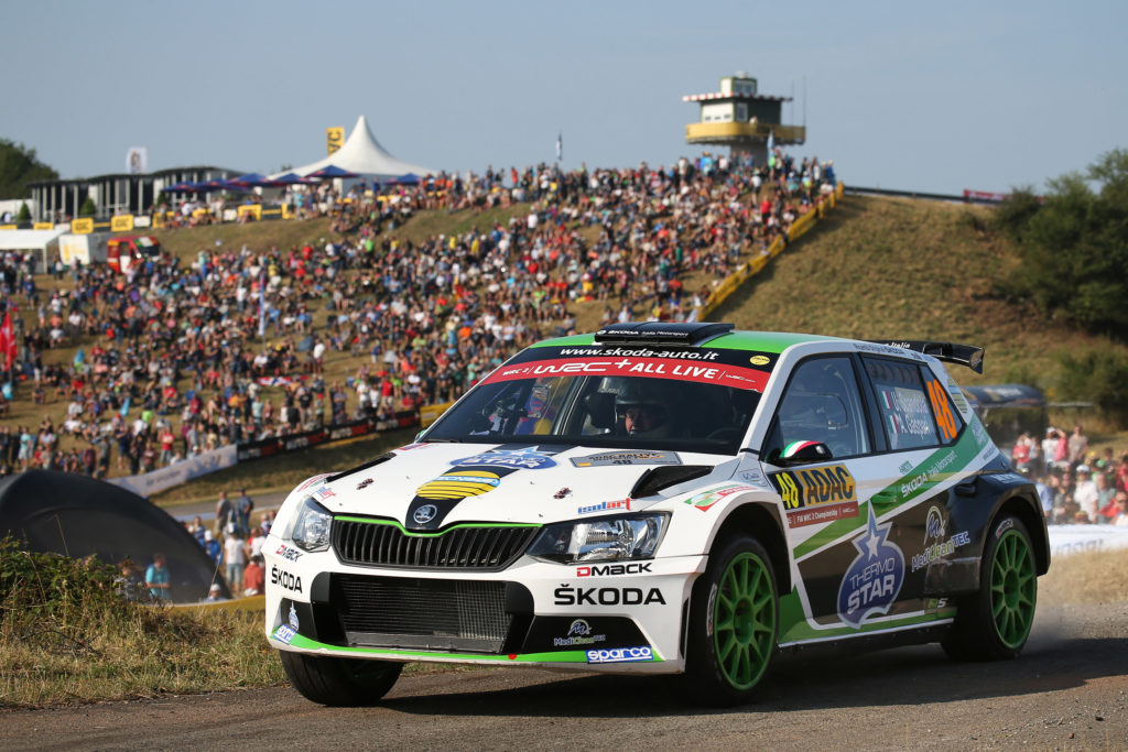 Si conclude a due prove dal termine a causa di un problema alla turbina il Rally di Germania per Umberto Scandola e Andrea Gaspari