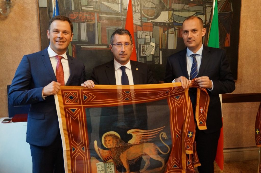 Visita in Veneto di una delegazione del governo serbo