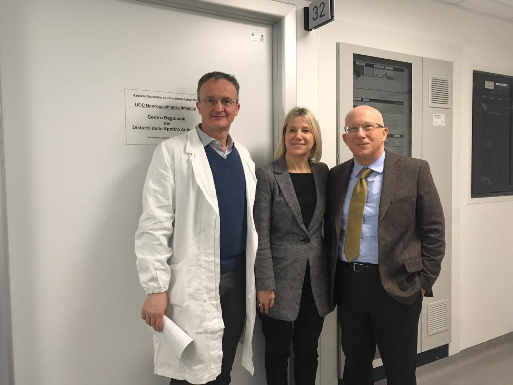 SANITÀ: SOPRALLUOGO ASSESSORE LANZARIN AL CENTRO REGIONALE PER L’AUTISMO DI VERONA E AL POLO OSPEDALIERO DI BORGO TRENTO
