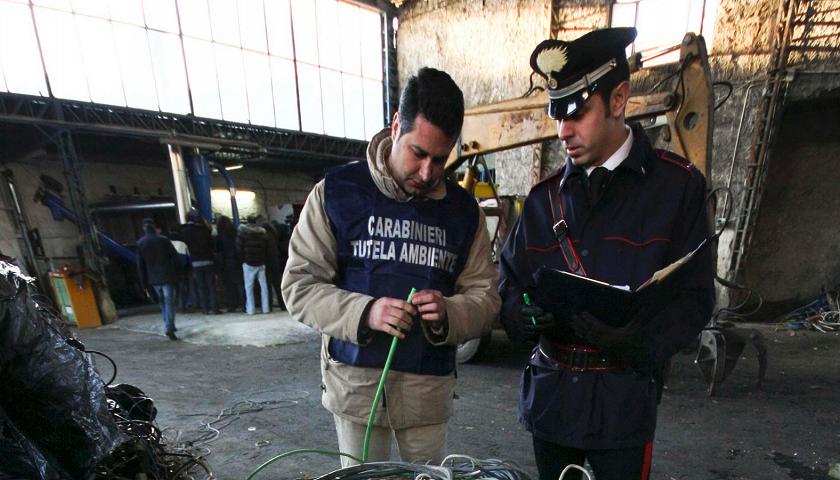 Sequestro di rifiuti a fiesso umbertiano (Rovigo)