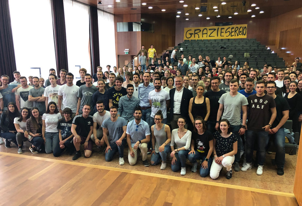 Sergio Pellissier professore per un giorno