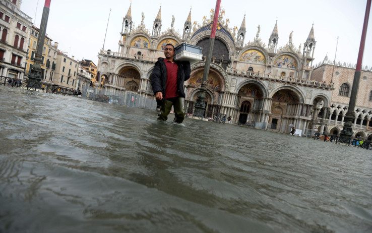Acqua alta: sabato 18 maggio prevista marea molto sostenuta