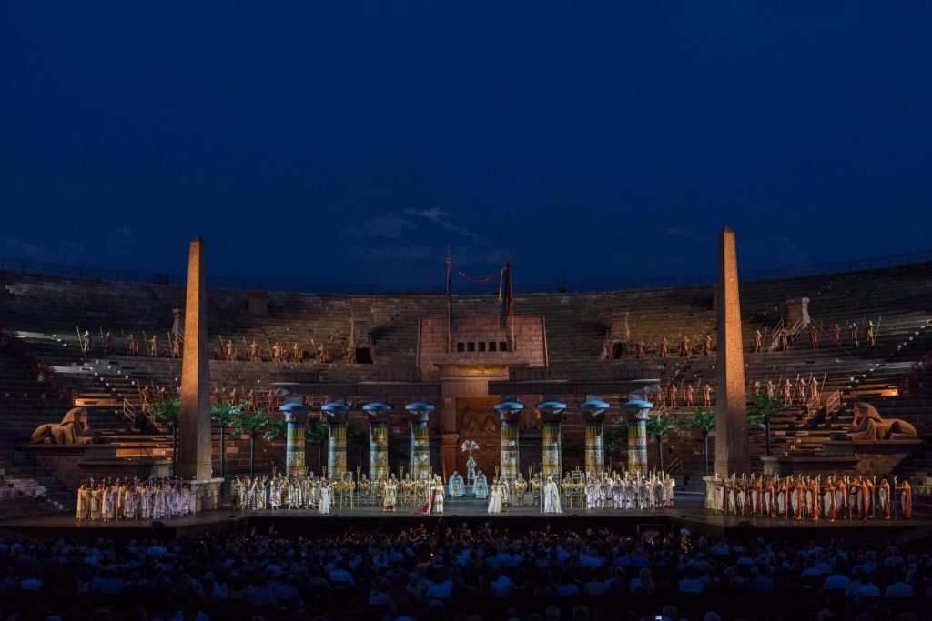 Grandi interpreti per l’undicesima Aida all’Arena di Verona Opera Festival 2019