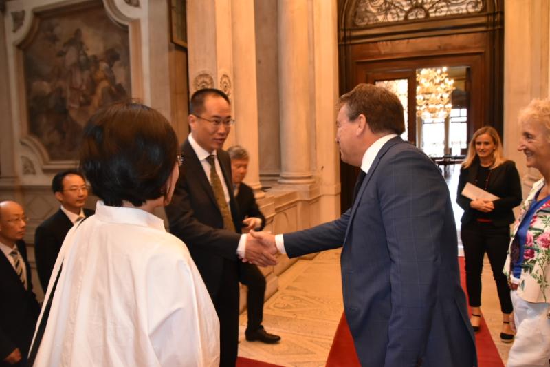 L’assessore De Martin incontra una delegazione della Città di Suzhou