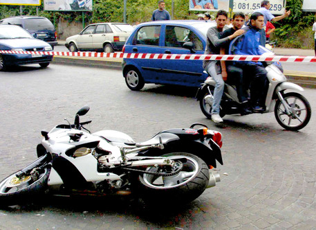 Motociclista morto nel trevigiano