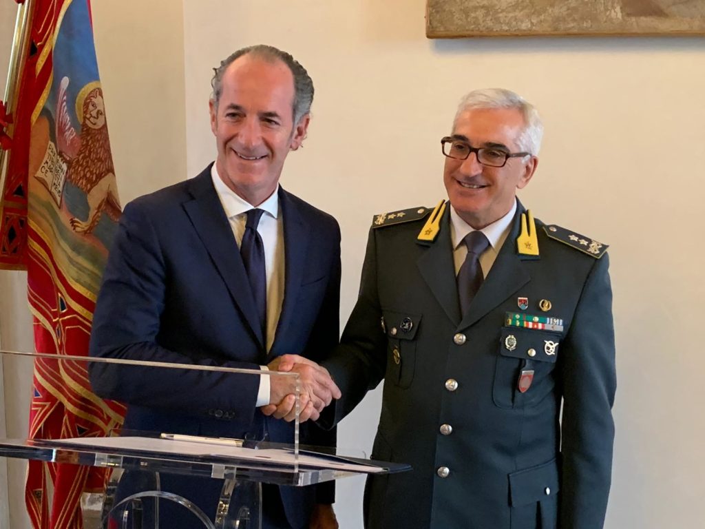 Presidente Zaia firma Protocollo con Guardia di Finanza per gestione Risorse Sanitarie, “Accordo esemplare per efficienza spesa e migliori servizi”
