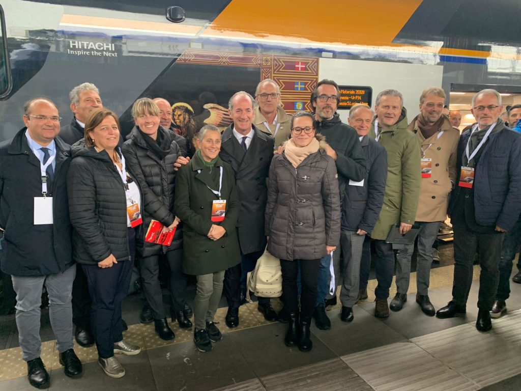 Salto di qualità del trasporto ferroviario regionale in Veneto: Consegnati a Venezia i primi nuovi treni Rock e Pop
