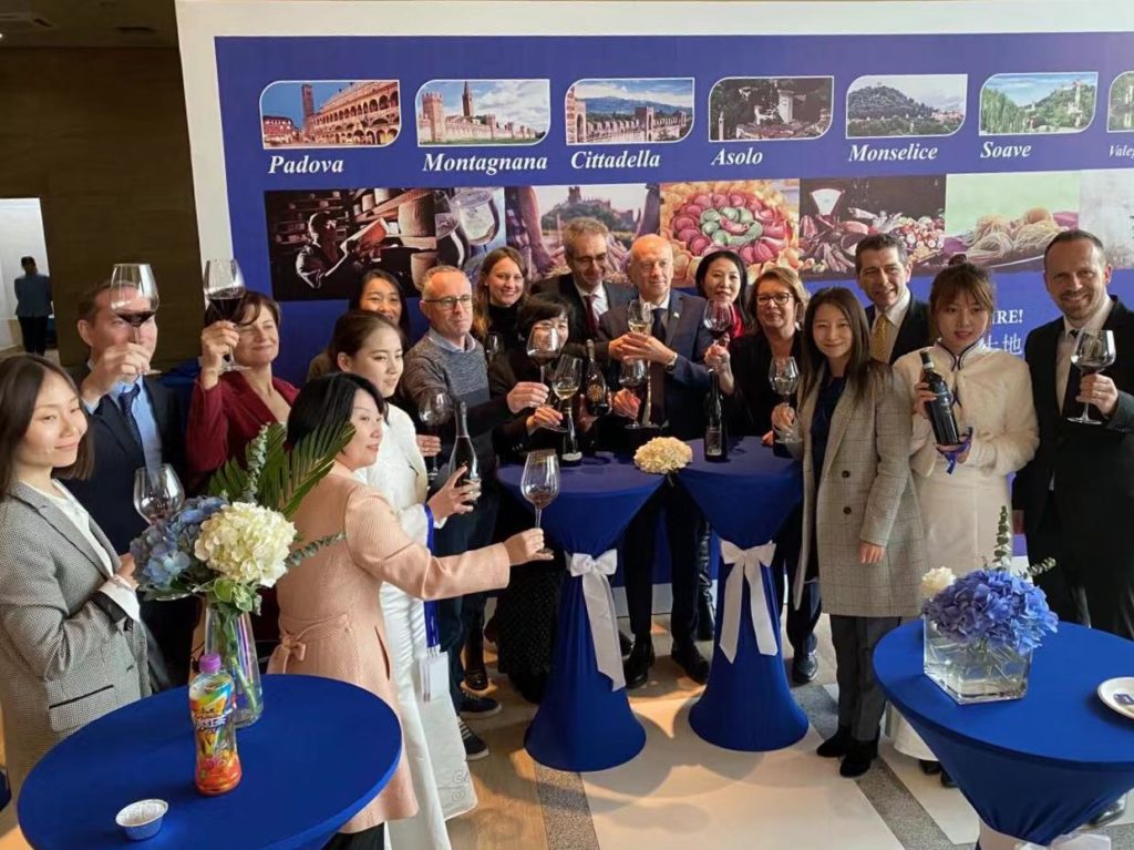 Assessore Pan con l’associazione Città Murate promuove in Cina l’offerta e i prodotti del Veneto