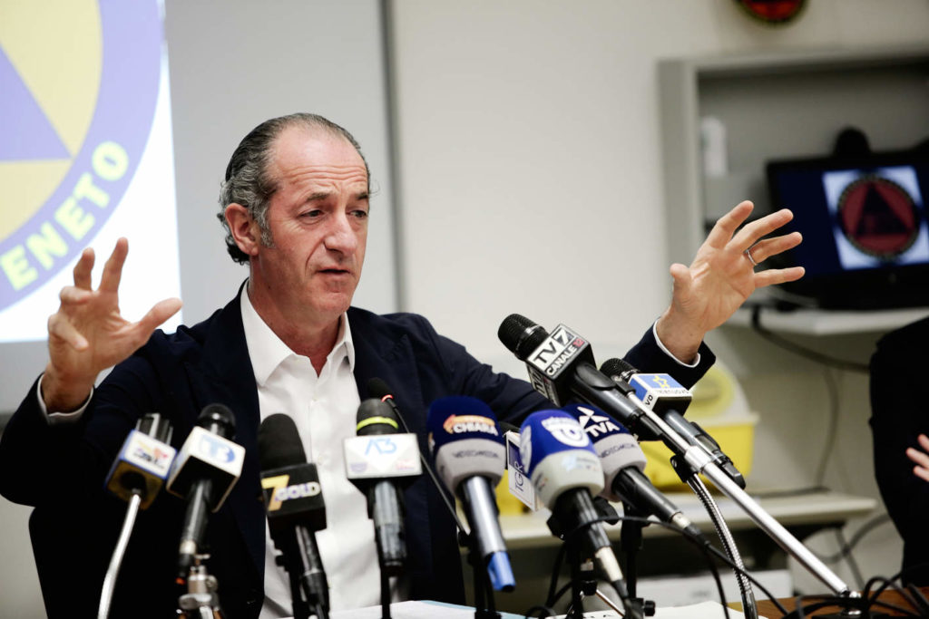 Nuovo ospedale a Legnago. Zaia: “Moderno e flessibile” Luca Zaia Presidente Regione Veneto