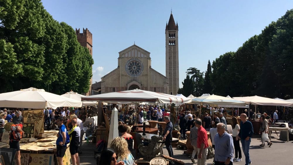 Mercato dell’antiquariato di San Zeno. Primo appuntamento dell’anno in programma domenica 17 Gennaio