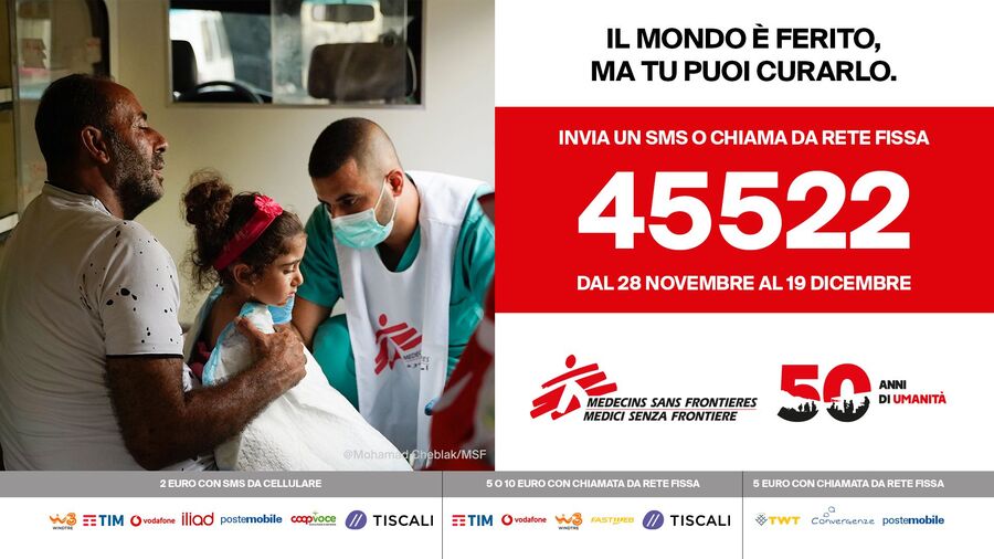 “Mondo ferito”, la campagna di Medici Senza Frontiere per portare cure mediche nel cuore dei conflitti