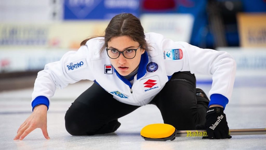 La veneta Stefania Costantini in finale nel curling a Pechino